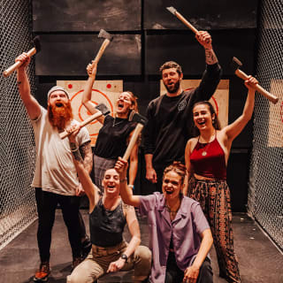 Axe Throwing at Whistle Punks! 1