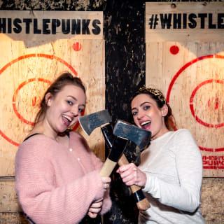 Axe Throwing at Whistle Punks! 3