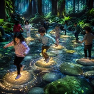La Espiral del Silencio: Experiencia Inmersiva de Luz para Niños – Lista de espera 4