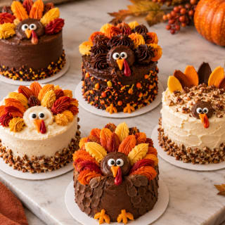 Thanksgiving Turkey Cake Decorating: New York City 2