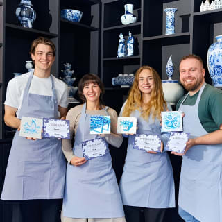 Taller de Pintura en Azulejos Holandeses Tradicionales en Ámsterdam 23