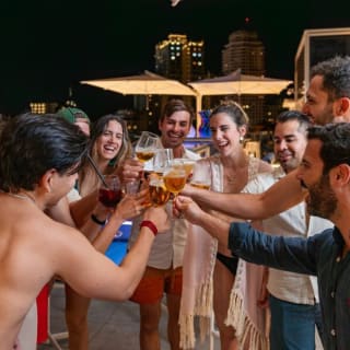 Night Pass with Dinner & Cocktail at AKEAH Rooftop Madrid 1