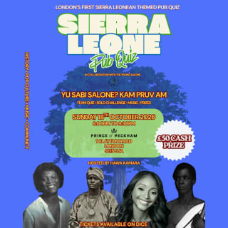 PRINCE OF PECKHAM PRESENTS: SIERRA LEONE PUB QUIZ EVENT.. PART2 1