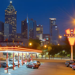 City Lights Atlanta Night-Time Tour mit Foto- und Dinner-Stop 5