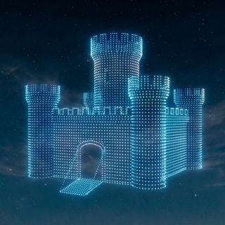 DroneArt Show: The Medieval Quest 2