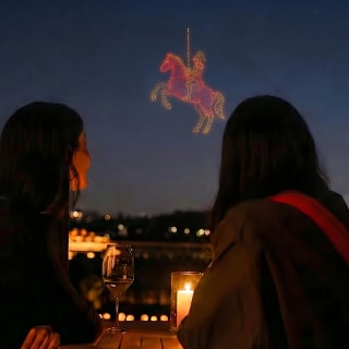 DroneArt Show: The Medieval Quest 4