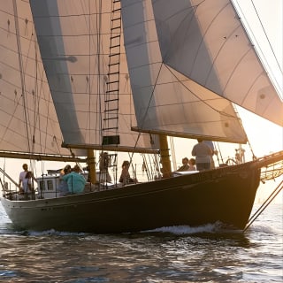 Sailing on Historic Schooner When And If in Salem, MA 11