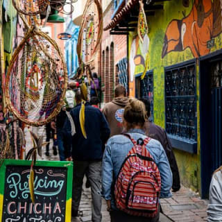 Gemeinsame Führung durch das historische Viertel Candelaria in Bogotá 19