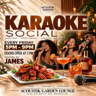 KARAOKE HAPPY HOUR: SING, SIP & SOCIALIZE 1