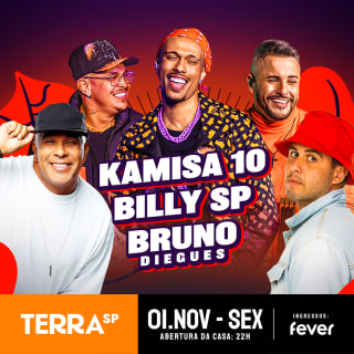 Show Kamisa 10, Billy SP e Bruno Diegues no Terra SP 1