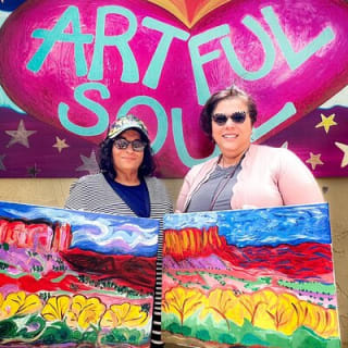 Best Ever Painting Class at Artful Soul Santa Fe 1