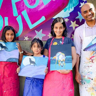 Best Ever Painting Class at Artful Soul Santa Fe 2