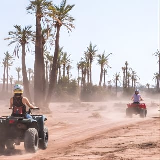 Quad palmeraie Marrakech et balade chameau transport inclus 2