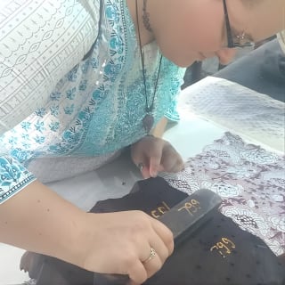 Learn Hand Block Printing Techniques & Print Your Own Fabric 11