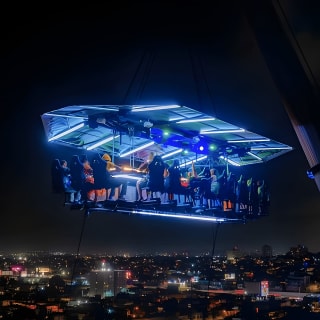 Fly Dining 4 Course Sunset and City Light Dinner Over San Juan 2