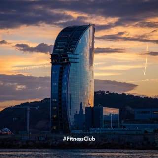 Puesta de sol desde un velero en Barcelona 3