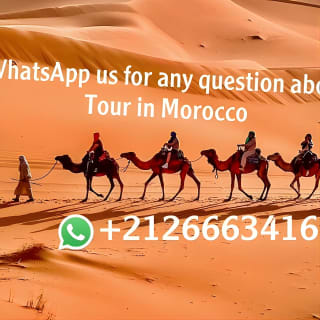 Nuit à dos de chameau dans le désert de Merzouga/ Erg Chebbi 1