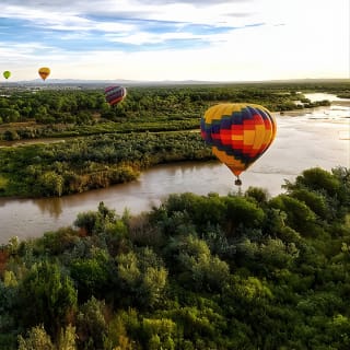 Albuquerque Hot Air Balloon Ride al Amanecer 12