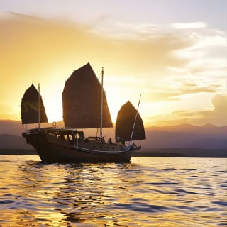 Shaolin Sunset Sailing Aboard Authentic Chinese Junk Boat 7