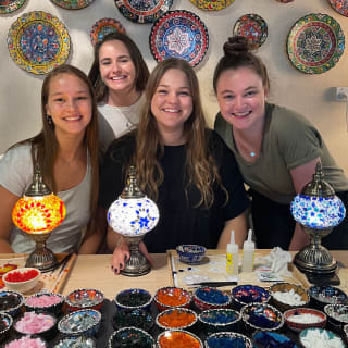 Mosaic Lamp Workshop in Portland, Maine – Create Your Own Turkish Lamp 2