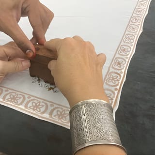 Learn Hand Block Printing Techniques & Print Your Own Fabric 13