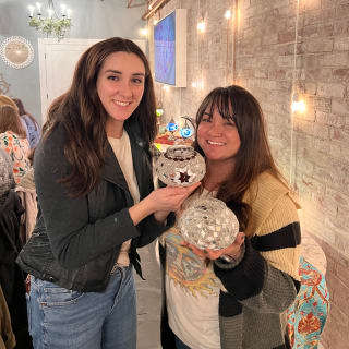 Mosaic Lamp Workshop in Portland, Maine – Create Your Own Turkish Lamp 4