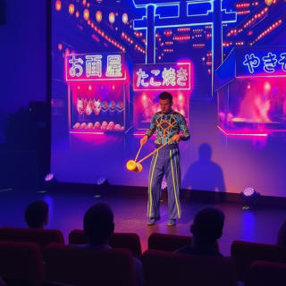 Glow Circus: A Japanese-Inspired Neon Circus Show 4