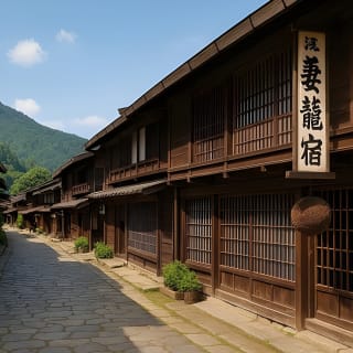 中山道馬籠・妻籠 日帰り少人数ツアー 1