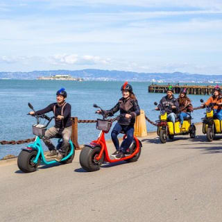Muelle al Puente Golden Gate - Alquiler de Scooters Eléctricos GoRide 13