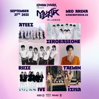 Music Bank en el MEO Arena, Lisboa 2025 1