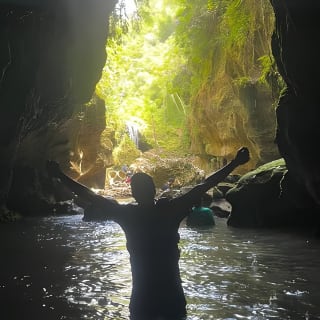 Cave, Waterfall and River Adventure in Charco Azul from San Juan 28