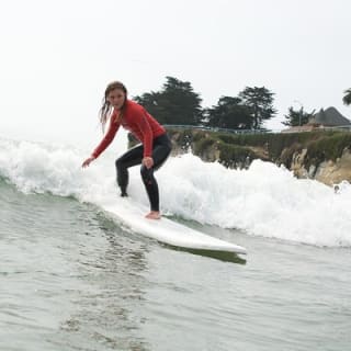 Beginner Surf Lesson in Santa Cruz 1