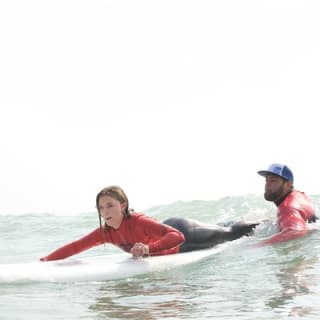 Beginner Surf Lesson in Santa Cruz 4