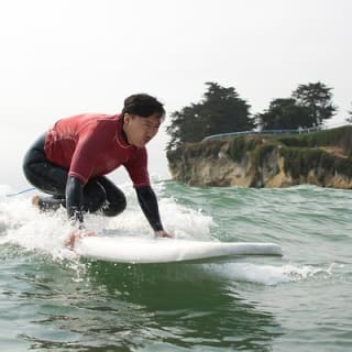 Beginner Surf Lesson in Santa Cruz 5