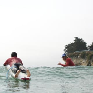 Beginner Surf Lesson in Santa Cruz 6