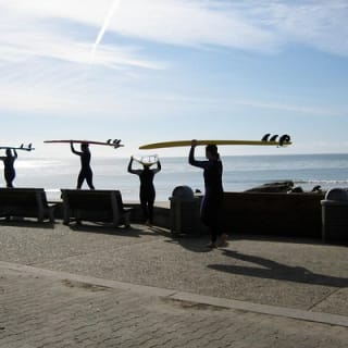 Beginner Surf Lesson in Santa Cruz 9