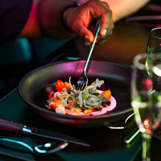Fly Dining 4 Course Sunset and City Light Dinner Over San Juan 5
