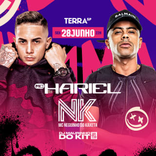 Show Mc Hariel, NK e Dj Maurinho do Kit no Terra SP 1