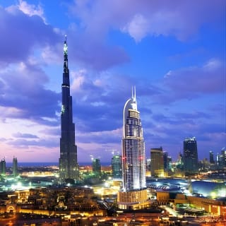 Burj Khalifa: At the Top entry with Fountain Boardwalk 5
