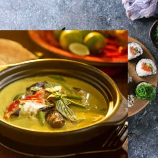 Thai Green Coconut Curry & Rice: Philadelphia 1