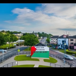 The troubles Bogside walking tour  1