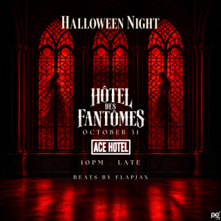 Hotel Les Fantomes: Halloween at Ace Hotel New York - Oct 31 1