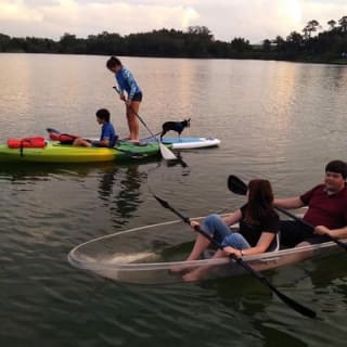 Noleggio chiaro di 2 ore per kayak e paddleboard (SUP) a Orlando 9