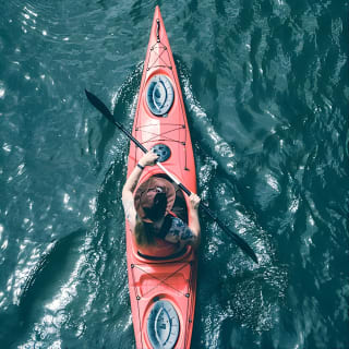Aventura de kayak autoguiada en Estocolmo Central (kayak de un solo uso) 1