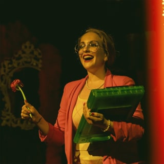 Burlesque show en el Museu de l'Eròtica 1