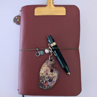 Leather Journal Making Workshop in Sydney 7