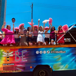 Austin Murals & Mimosas Roofless Party Bus Tour e Photoshoot 28