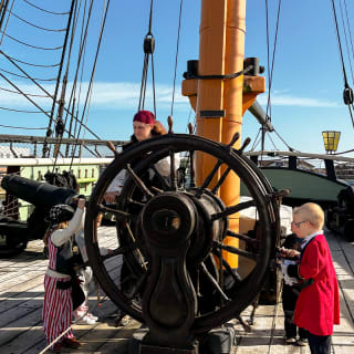 Pirate Parties at Royal Navy Museums Hartlepool 6