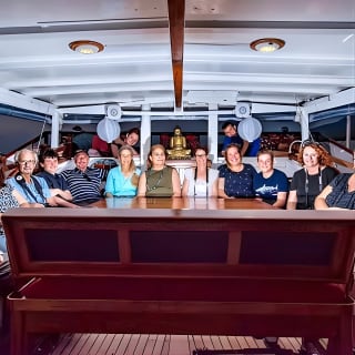 Shaolin Sunset Sailing Aboard Authentic Chinese Junk Boat 10