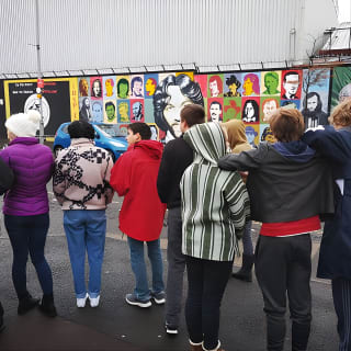 Falls Road Murals Spaziergang mit ehemaligen Gefangenen 21